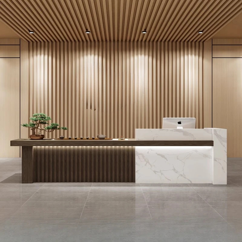 

Front Office Reception Desks Register Church Executive Cashier Hospital Reception Desks Modern Mesa De Escritorio Bar Furniture