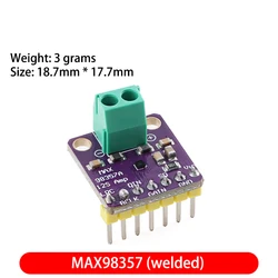 Premium 3W Class D Amplifier Breakout Interface with I2S DAC Decoder (1PCS MAX98357)
