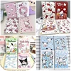 4pcs Sanrio Hello Kitty A5 Coil Notebook Kuromi Pachacco Student Notepad Planners School Supplies Wholesale Stationery Gift 1
