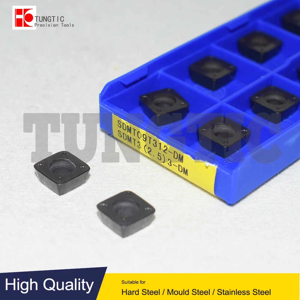 

SDMT09T312-DM YBC302 Milling Cutter CNC Insert Lathe Cutting Tool Lathe Machining Metal Turning Tools SDMT 09T312 SDMT09T312