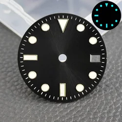 28.5mm Luminous Dial with GMT Hands - Premium Watch Accessories - No logo (62 silvery nail)