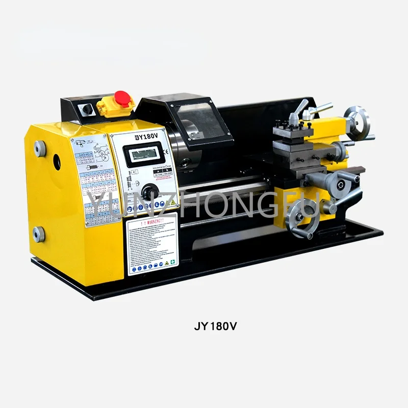 

JY180V Small Household Micro Lathe Desktop Instrument Teaching Lathe Small Machine Tool