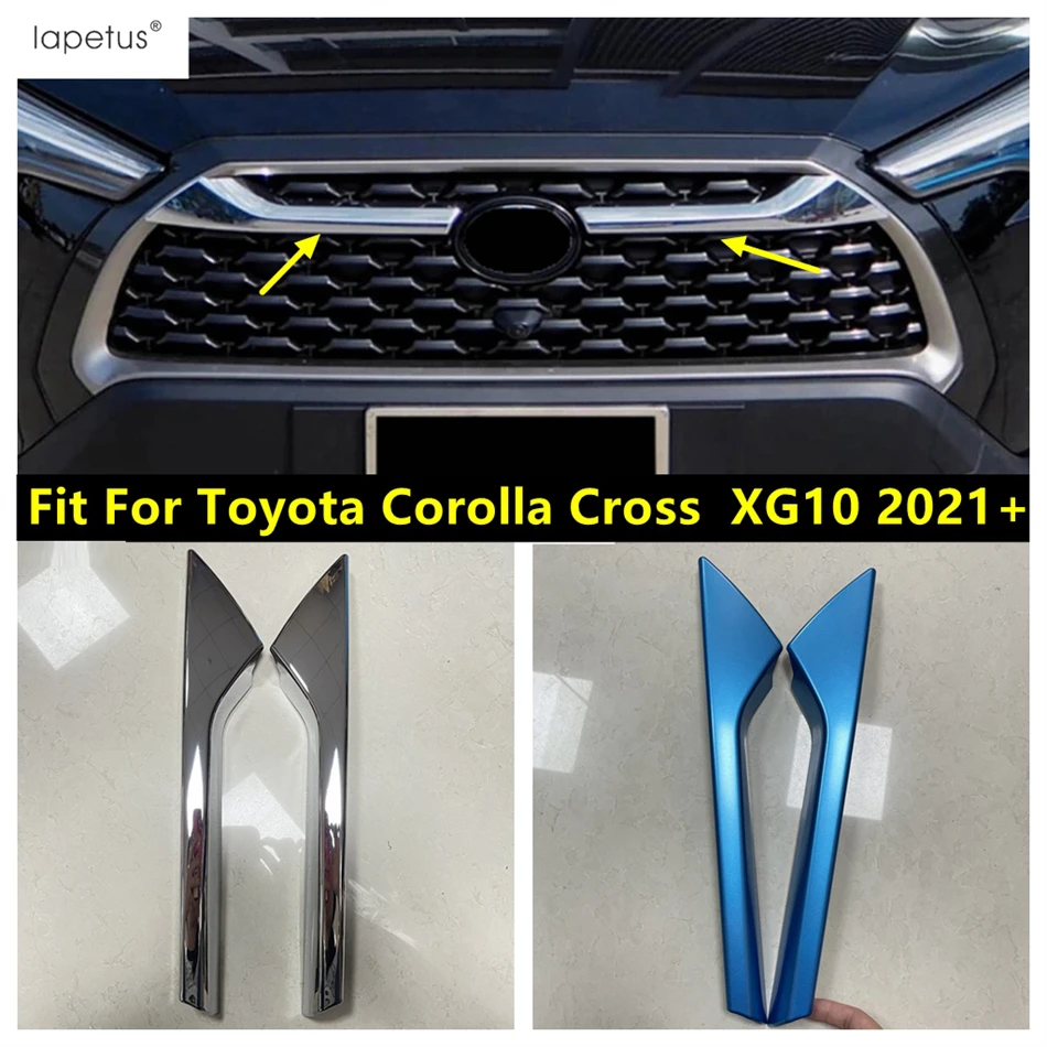 トヨタ　TRDグリル フロントミドルビレットグリルグリルストライプ装飾カバートリム ABS