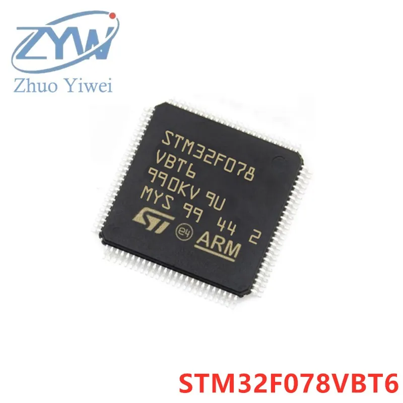 

STM32F078 STM32F078VBT6 LQFP-100 32-разрядный микроконтроллер-микросхема MCU IC интегральная схема
