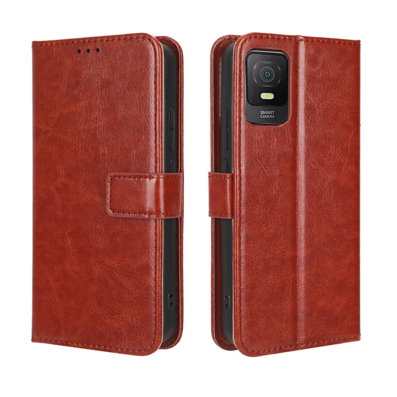 Per Tcl 403 Custodia In Pelle Di Lusso Crazy Horse Adatta Per Custodia Per Telefono Tcl403 Tcl 403