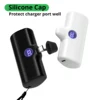 Portable Charger Fast Charge Type C External Battery for iPhone Samsung Xiaomi Built-in Cable Quick Charge Pocket Power Bank 6