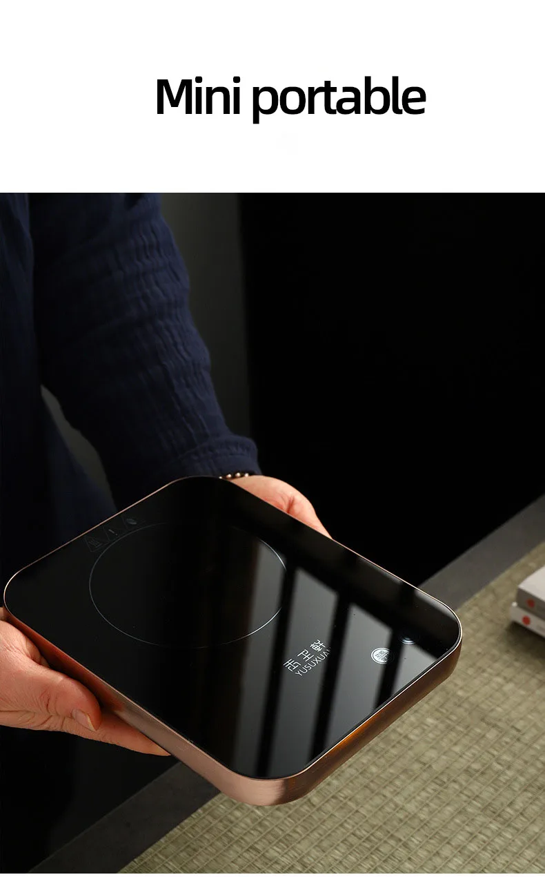 Description Picture 5 of item800W Electric Stove 100°C Cup Heater Mini Induction Heater Smart Tea Stove Electric Hot Plate Heating Furnace Tea Makers 220V