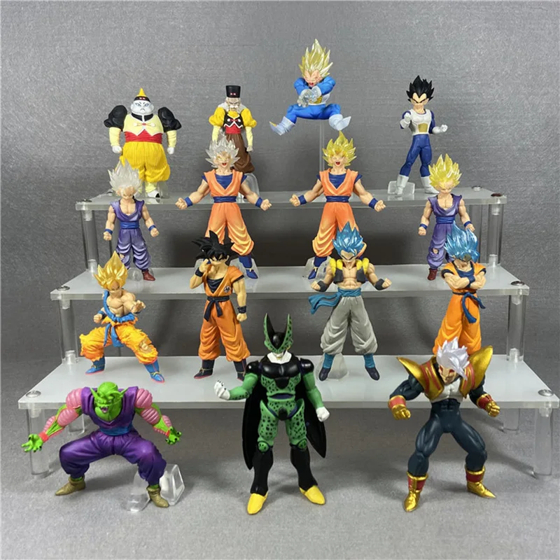 

Genuine Dragon Ball Super Action Figure HG Burdock Beerus Gogeta Vegeta IV Son Goku Son Gohan Piccolo Baby Pan Trunks Model Toys