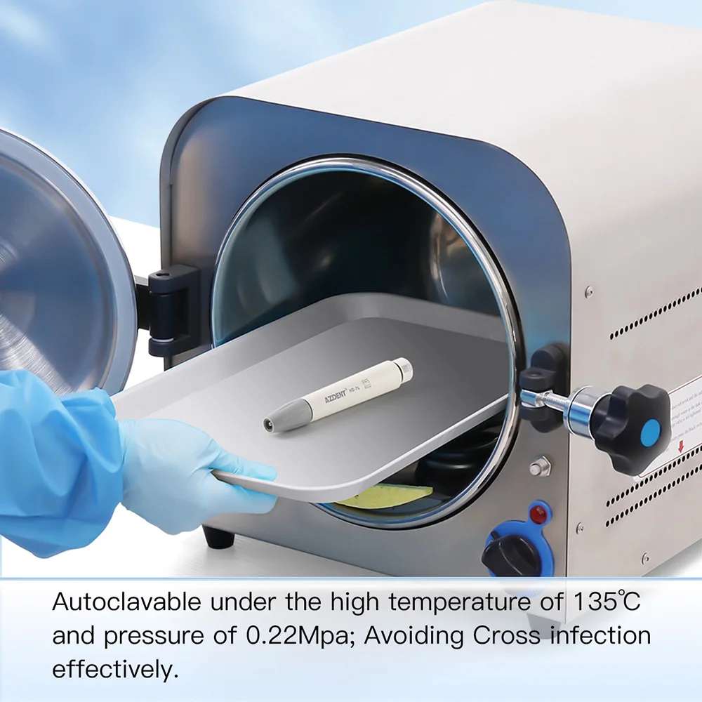 AZDENT LED-Licht-Ultraschall-Piezo-Scaler-Handstück, passend für Woodpecker/EMS 135 ℃ Sterilisation bei hohen Temperaturen – Detail 21