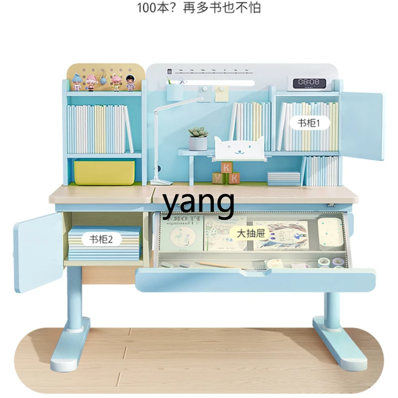 

Yhl Wood Children's Study Desk Simple Modern Desk Home Writing Desk Boys and Girls