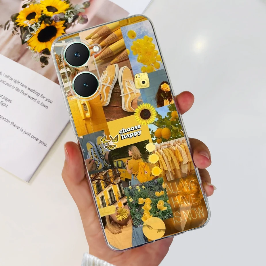 Stylish Painted Soft Slim Phone Case with Bumper