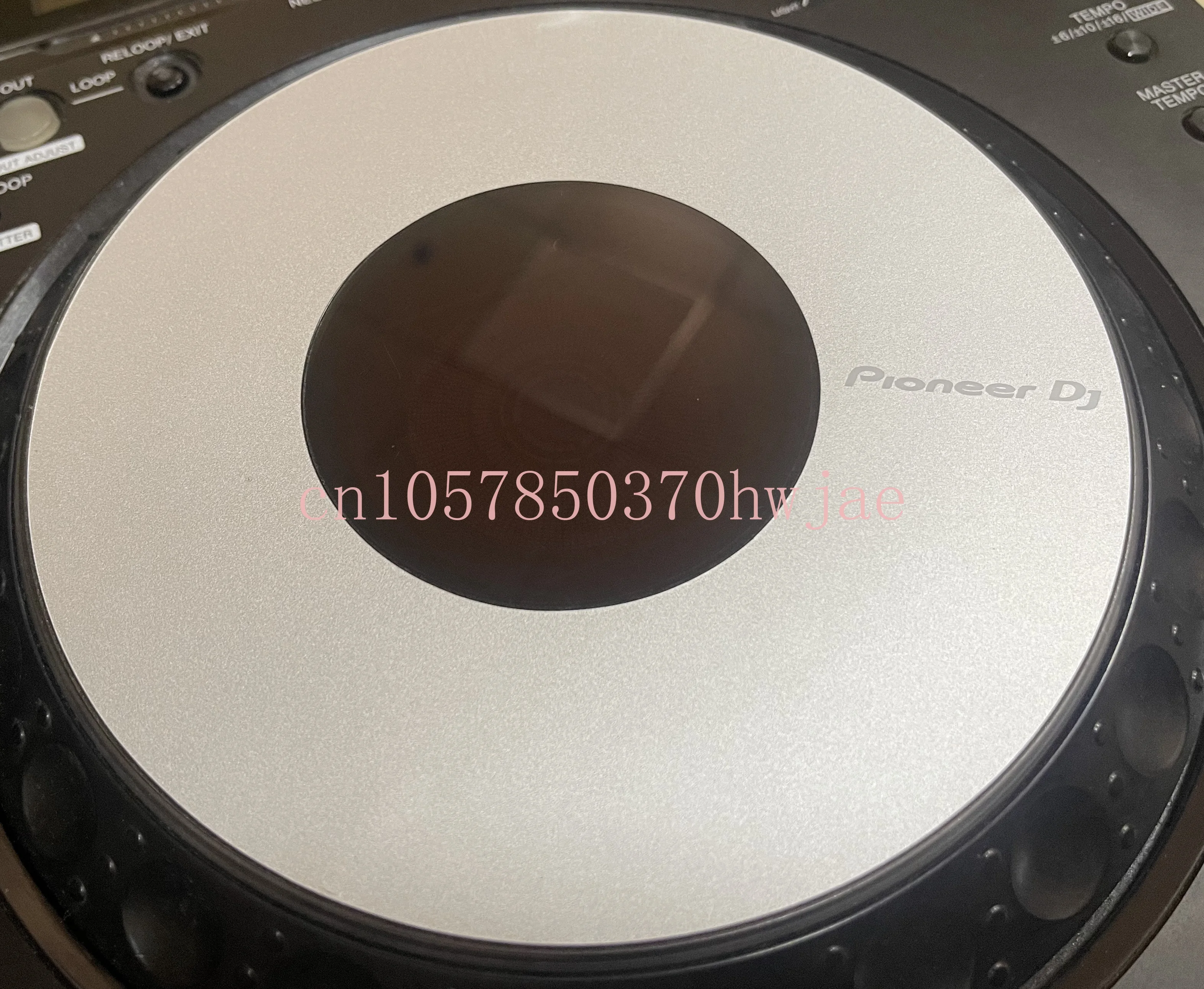 Pioneer Wheel Sticker Silver Large Xdj Xz 1000 Cdj3000 Disc Maker Controller Macchina Integrata Skin Nuovo Di Zecca
