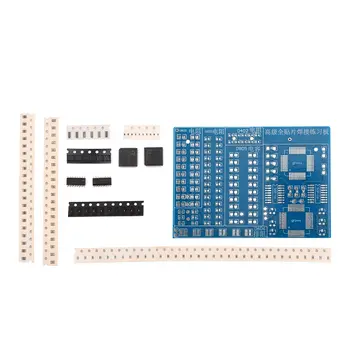 SMD Advanced Full Patch Welding Practice Board Electronic Components SMT Skills Training PCB Welding Practice Kit