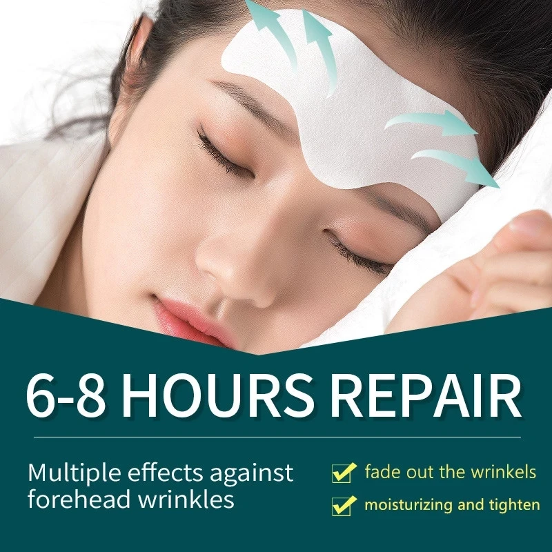 Forehead Line Removal Gel Patch Anti Wrinkle Forehead Firming Mask