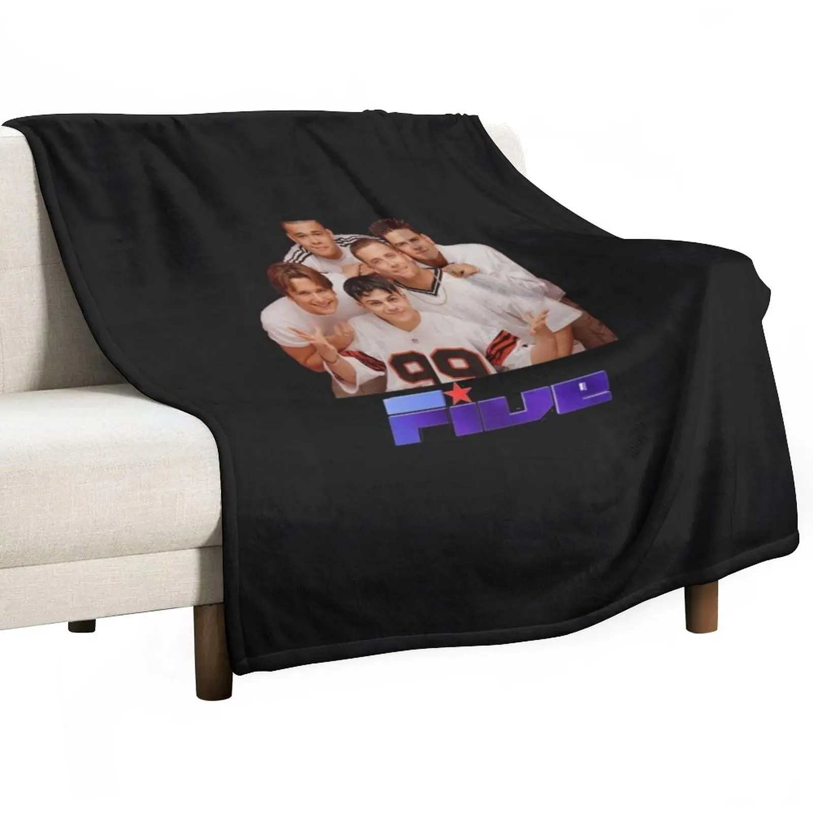 

5ive Throw Blanket Single Blanket Cute Blanket
