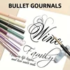 1pc Portable Ink Pen Brush for Journaling,Writing,Ink-adding Fountain Pen with Fine for Writing,Painting for Students,Artists 2