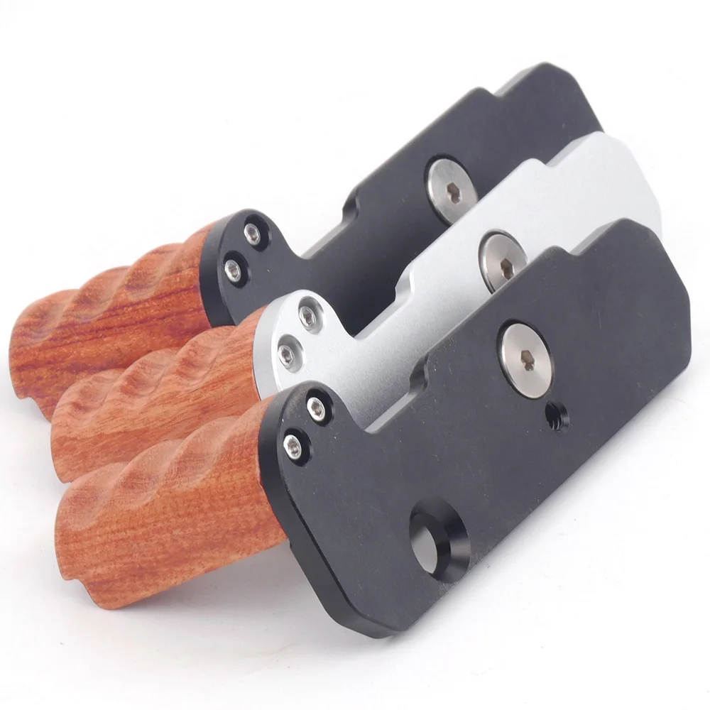 FM2 Poignée En Bois Pour Appareil Photo Nikon FM2, Support De Plaque De Base En Forme De L Pour Nikon Fm2 Plaque En Alliage Daluminium A Degagement Rapide Pour Arca Poignee Laterale En Bois 91966212