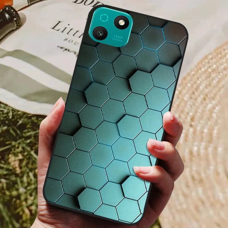 Shockproof Black Silicone TPU Phone Case Cover