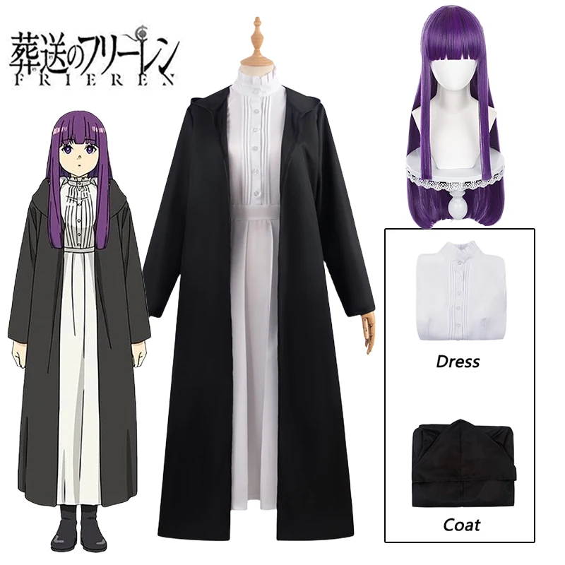 Frieren: Beyond Journey's End-Inspired Frieren Mage Costume for Women