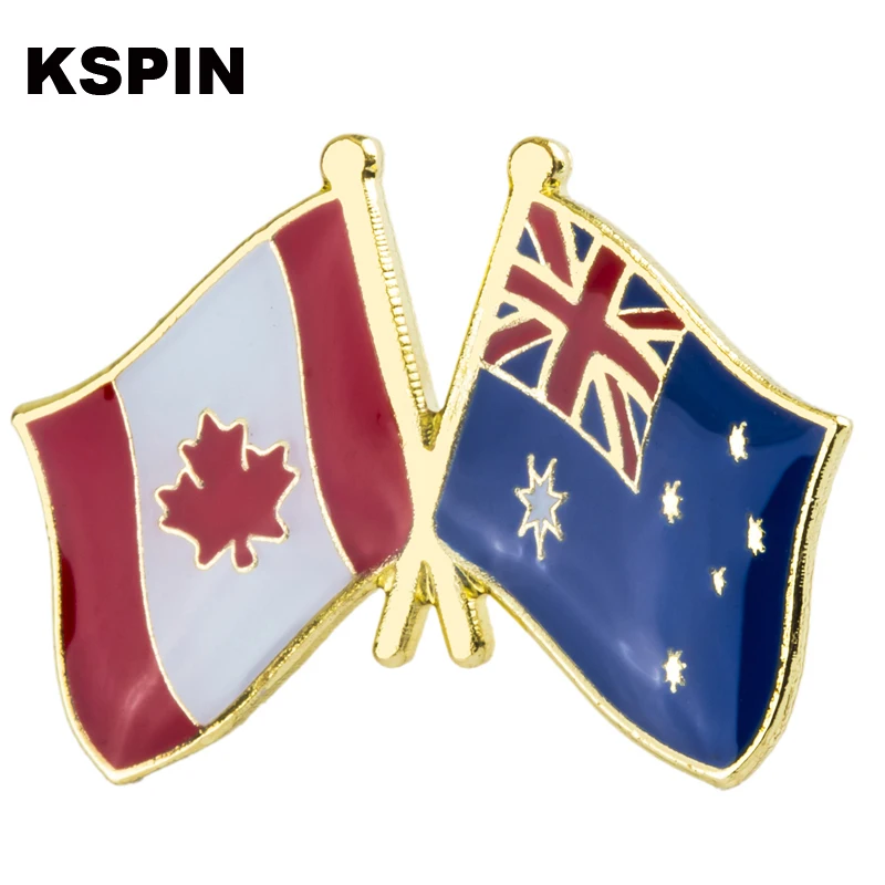 Australian Flag Badge Brooch - National Lapel Pin