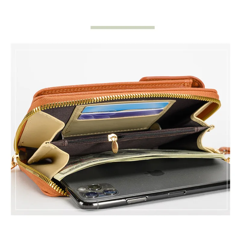 Shoulder Bags for Women Waterproof Mobile Phone Bag Mini Crossbody Bag Daily Lady Zipper Purse Casual Outdoor Travel Bag