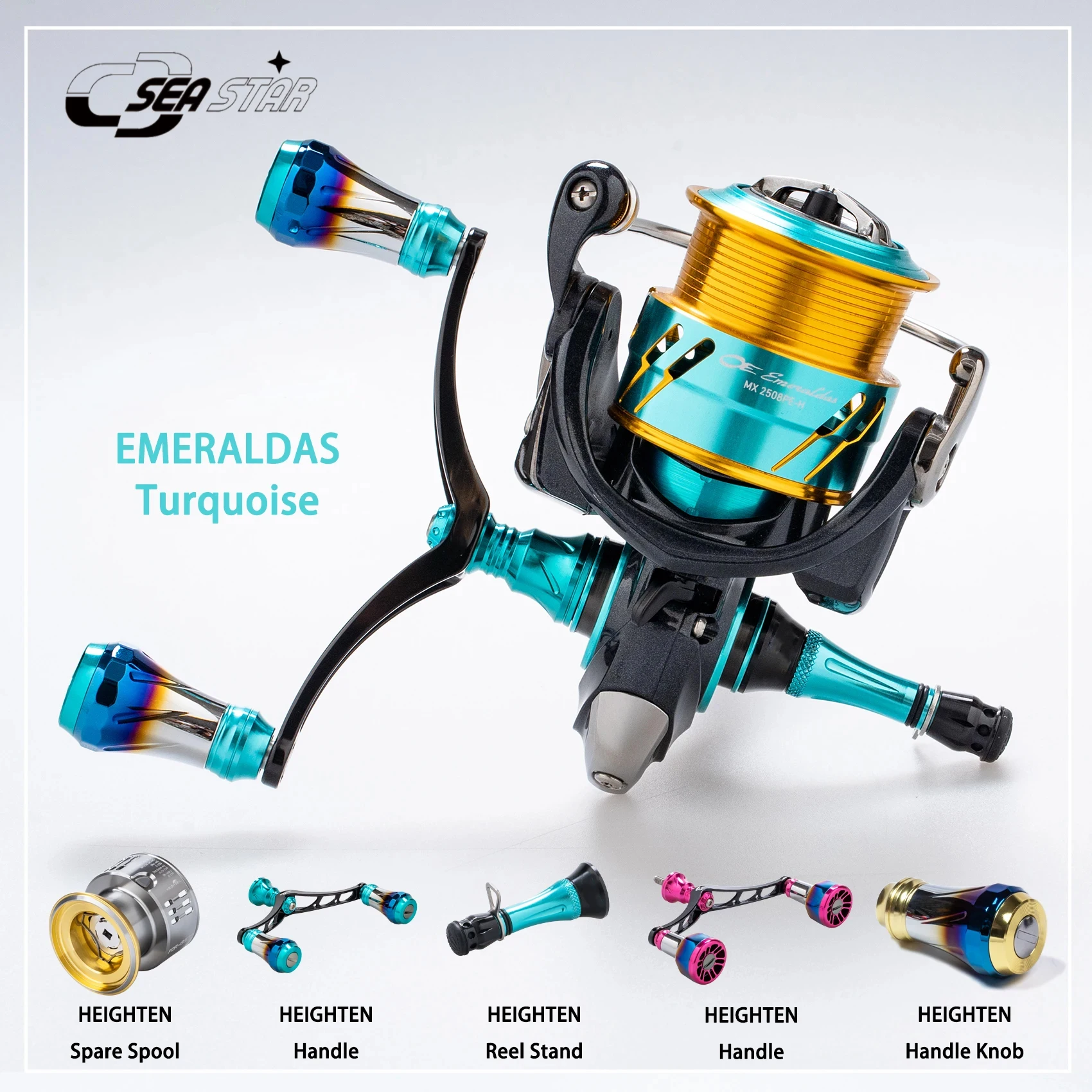 Spinning Reel Handle 98mm for Shimano Daiwa Spinning Reel