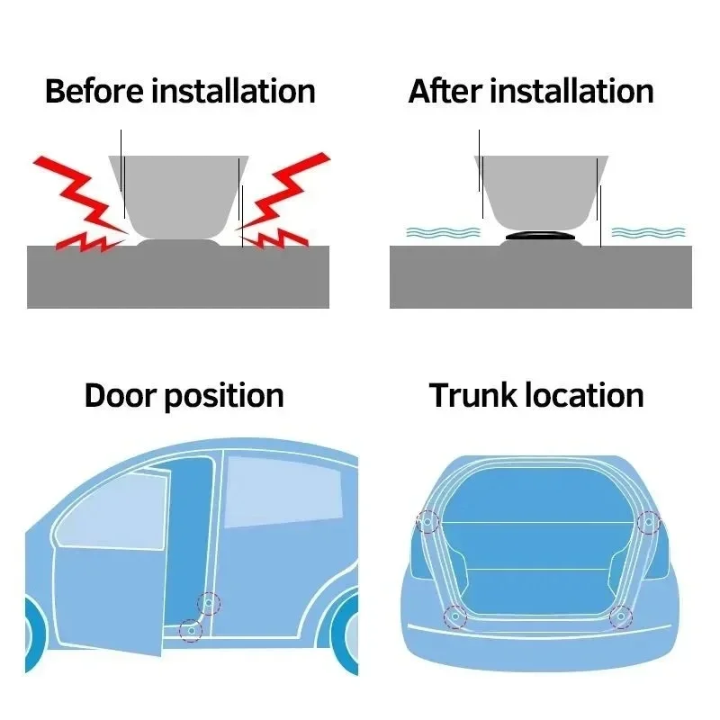 Anti-collision Door Sticker 10PCS