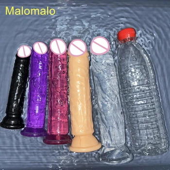 Small Transparent Jelly Dildo 1