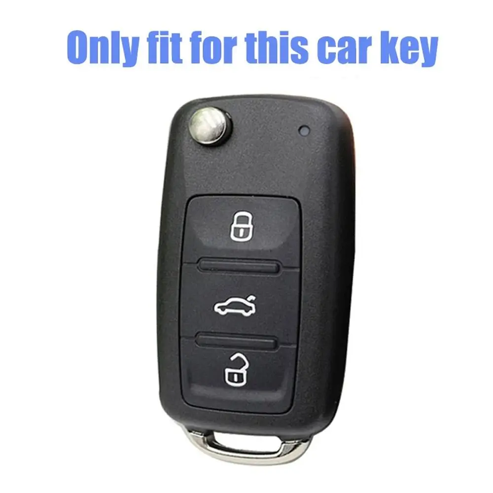 Key Case Full Protection for VW Volkswagen/Polo/Tiguan/Passat/Golf/Jetta/Lavida/Skoda/Octavia Car Accessories