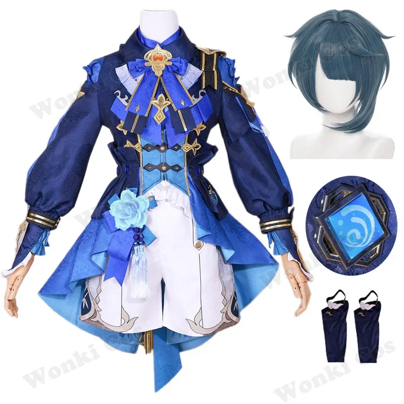 

New Arrival Xingqiu Cosplay Costume Lantern Rite New Skin Costumes Outfits for Party Outfits Game Impact
