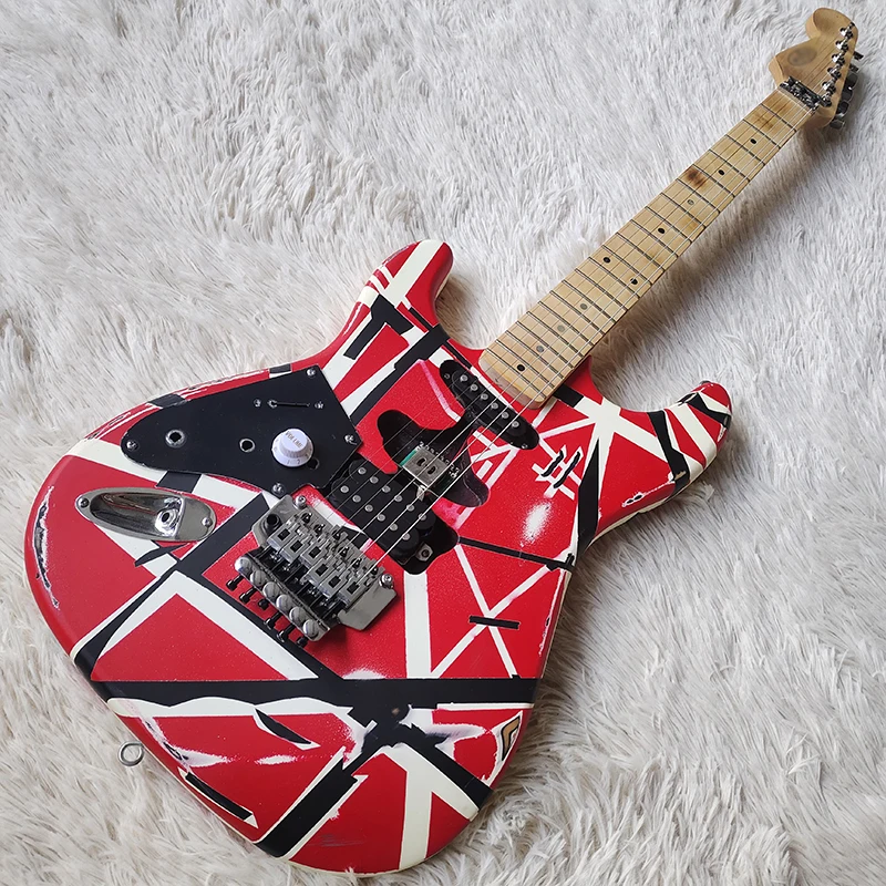 

Classic master electric guitar, left-handed guitar, old guitar, original solid wood, original timbre, free delivery home.