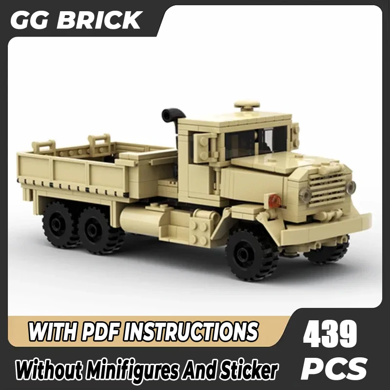 

Конструктор Moc M939, военная модель груза 6x6, Модульные строительные блоки армии США, конструктор для сборки, праздничные подарки