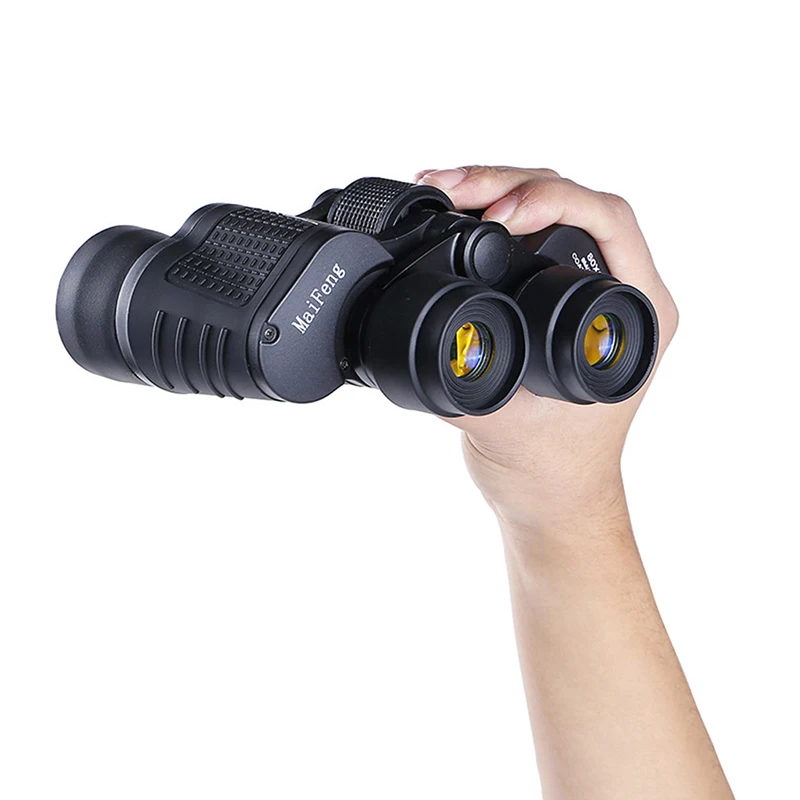 

Mai Feng 80X80S binoculars 10 times magnification high definition camping hiking full optical glass low light night vision