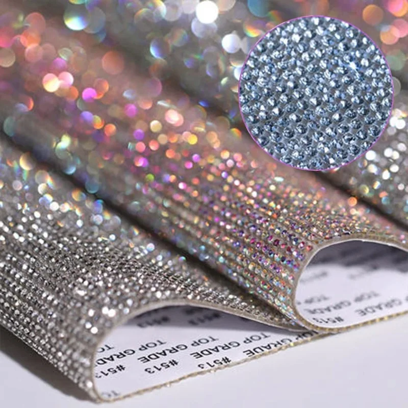 Locacrystal Strass Adesivi Per Decorazioni Fai Da Te - 40x100cm