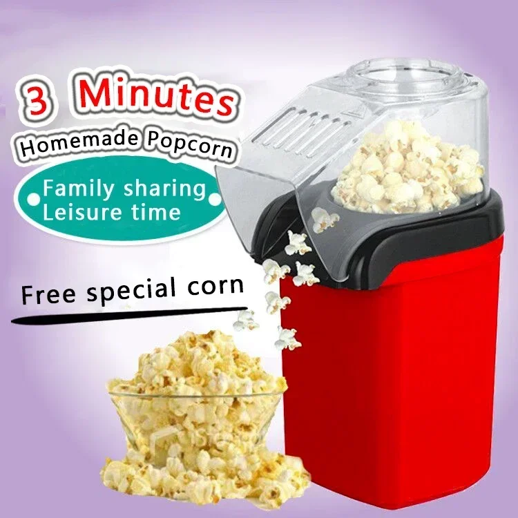 New Popcorn Machine Household Automatic Small Mini Children's Corn Popcorn Machine Electric Commercial Corn Spherical