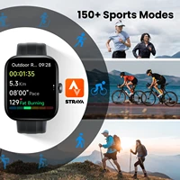 Montre connectée HAYLOU Faro avec appels vocaux, écran HD 2,01'', suivi de la santé 24h/24, plus de 150 modes sportifs, Bluetooth, pour hommes et femmes 3