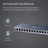 16 Port Gigabit Ethernet Network Switch, Desktop/ Wall-Mount, Fanless, Sturdy Metal w/ Shielded Ports, Traffic 4