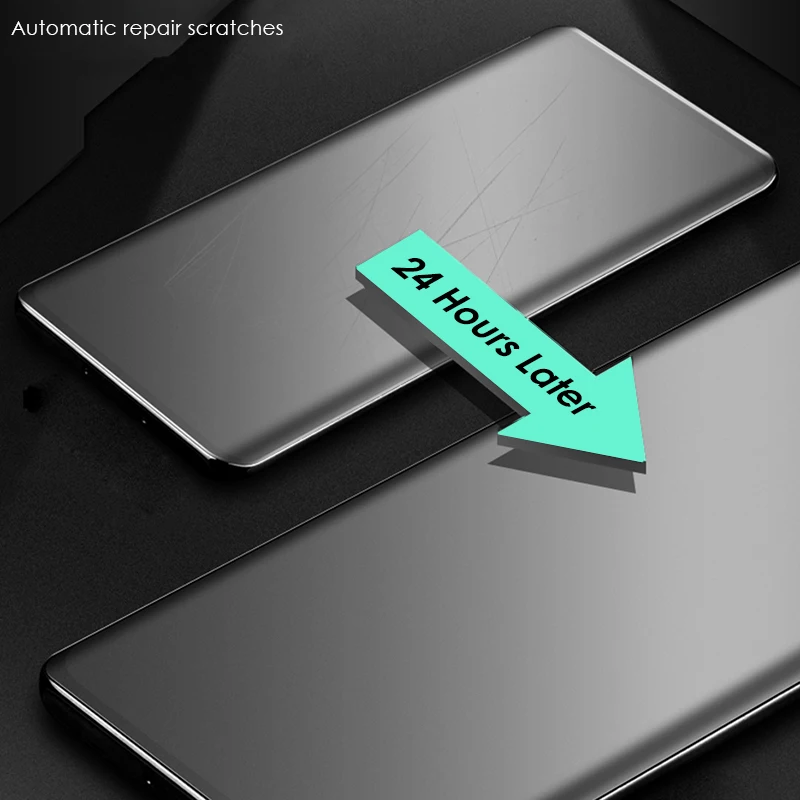 3-Pack Soft Matte Frosted Hydrogel Screen Protector