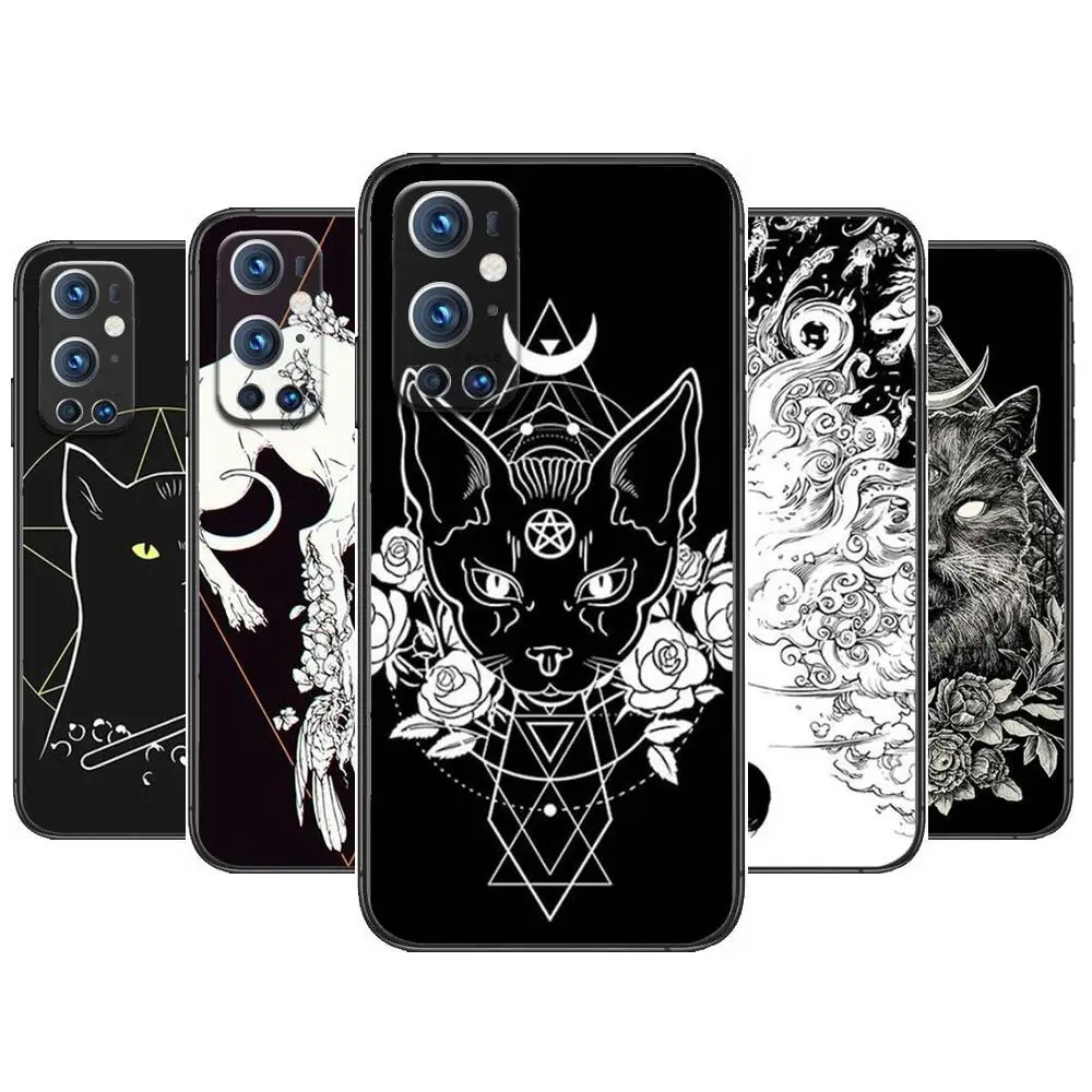 

Witch and cat Colorful Cute For OnePlus Nord N100 N10 5G 9 8 Pro 7 7Pro Case Phone Cover For OnePlus 7 Pro 1+7T 6T 5T 3T Case