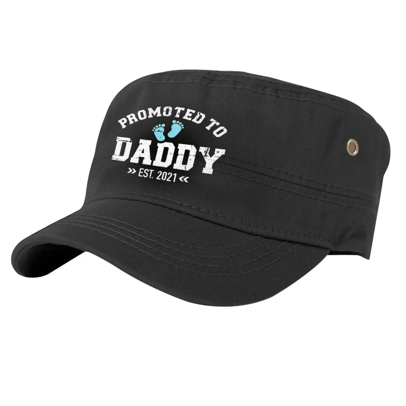 Promoted To Daddy Est Happy Fathers Cap Male Brazil Summer Hat Beanies For Women Man Cowboy Hats Caps Men Hip Hop |