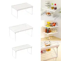 Home Closet Organizer Storage Shelf for Kitchen Rack Space Saving Makeup Organizer Wardrobe Decorative Shelves Cabinet Holders 1