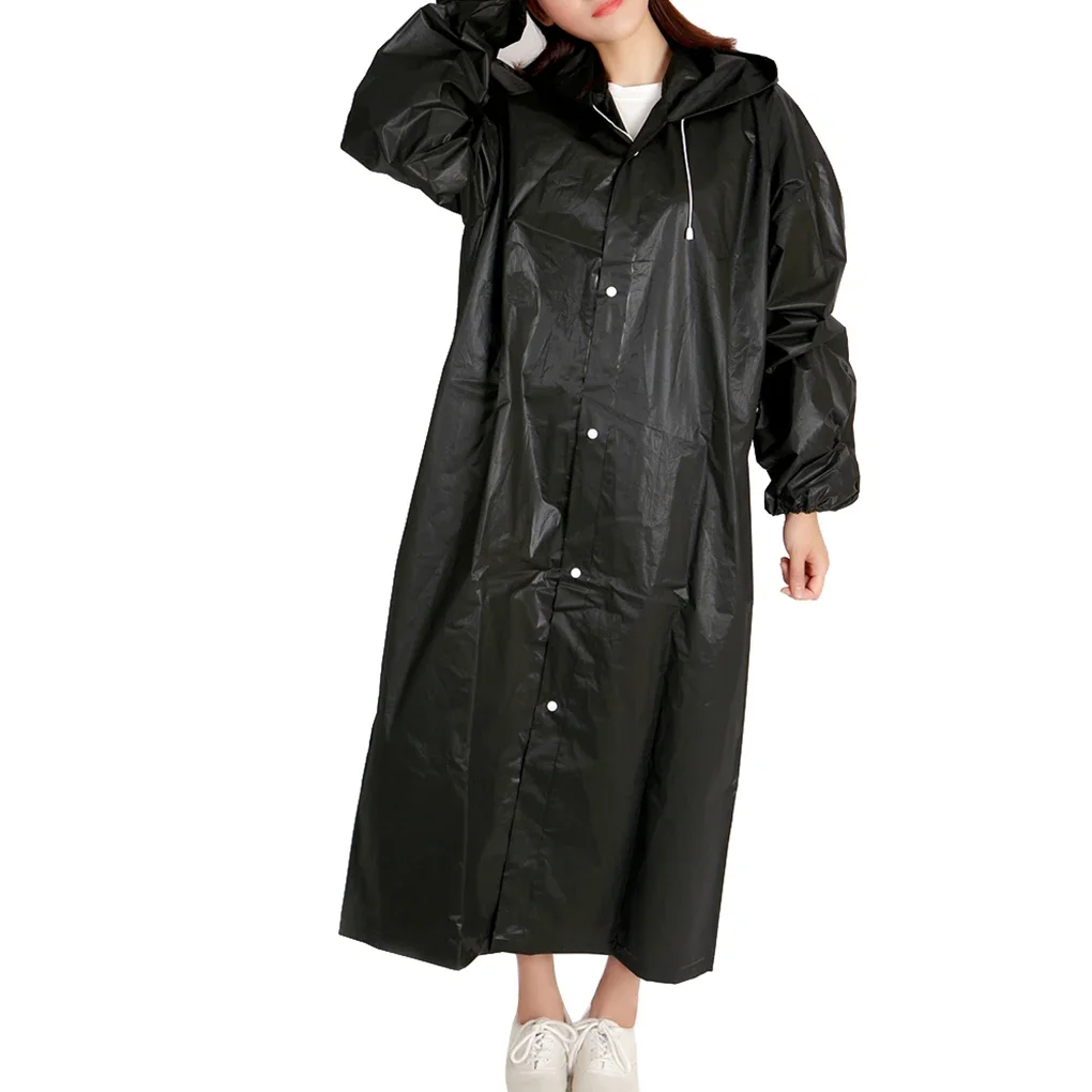 Adults Raincoat Waterproof Breathable Rain Coat Hooded Slicker Impermeable Clothes with Hat Rainwear Women Men motorcycle raincoat rain poncho raincoat suit bike raincoat disposable raincoat