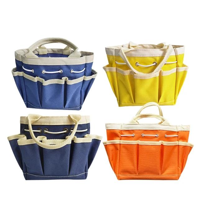 Kerti Szerszámtáska Fogantyúval Ellátott Tárolózsákok Több Zsebű Nagy Kapacitással - Image 5