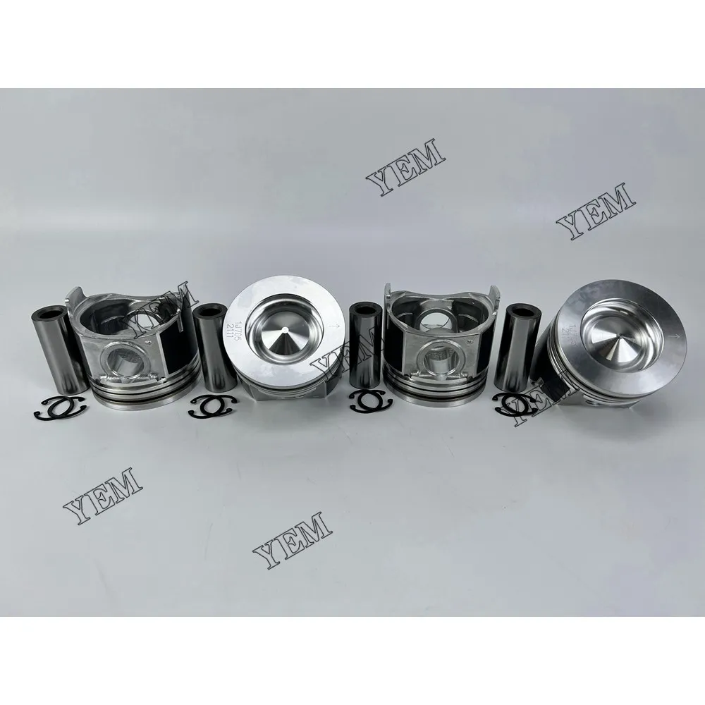 

4 шт., V2607 V2607-Cr Piston 1J705-21111 68X26 для дизельных двигателей Kubota