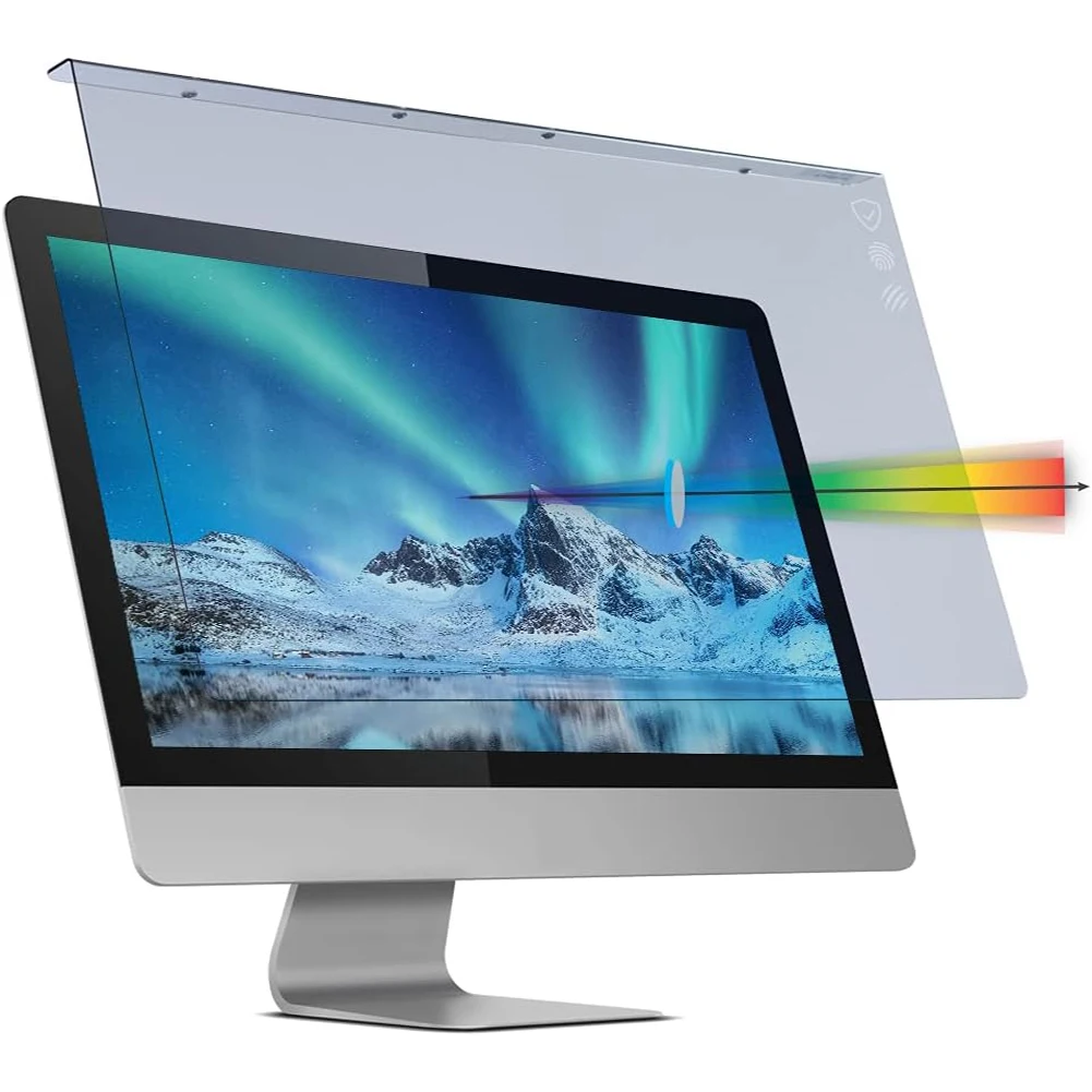 16:9 Privacy Screen Protector Anti-peep Anti-spy Filter Anti-Glare Protective Film for 24/27inch Desktop Computer Privacy Filter