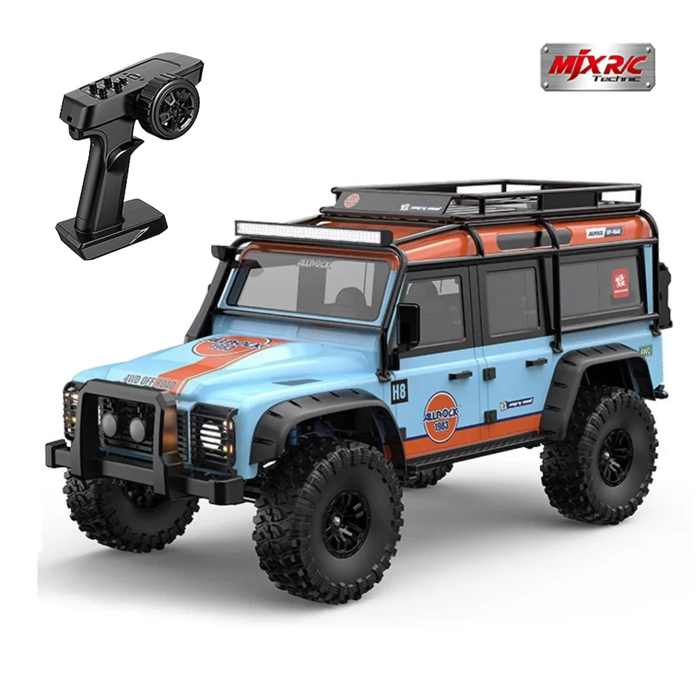 MJX H8H V2 FOC Brushless 1/8 Professional Climbing Vehicle 8CH Simulation With Light Differential Lock APP Programing RC Crawler 1