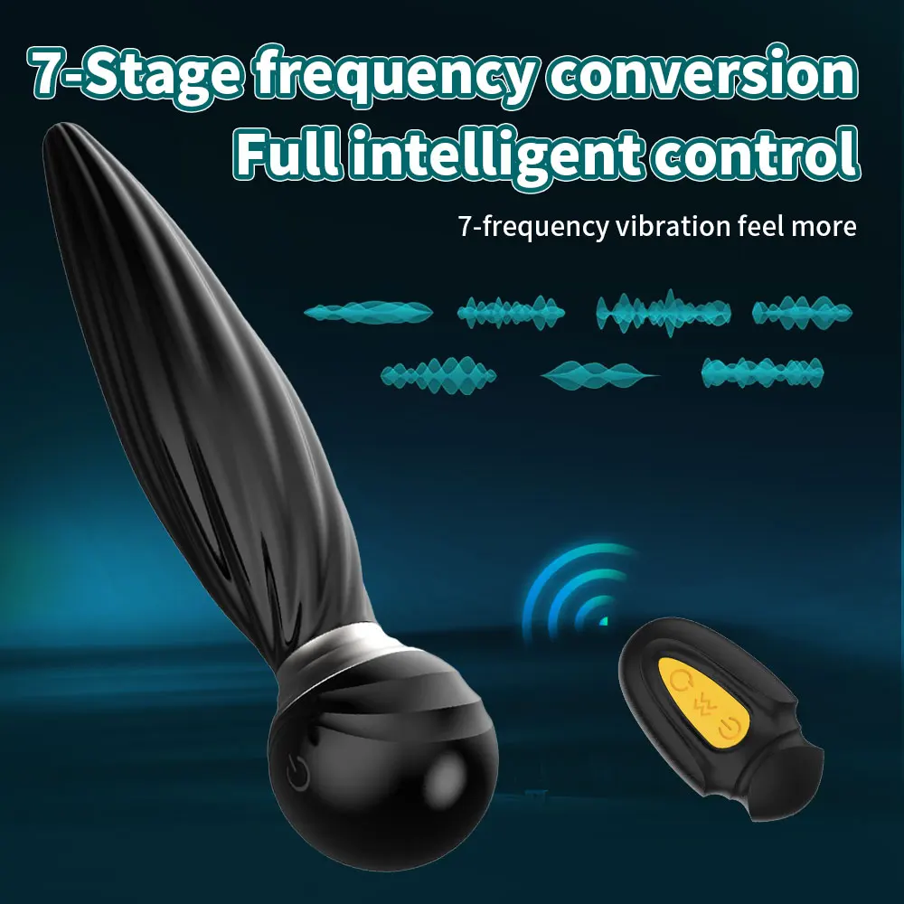 Anal Plug Prostate Massager Remote Control Dildo Butt Plug Masturbator Vibrators Sex Toys For Men Man Couple Stimulator_voghion.com