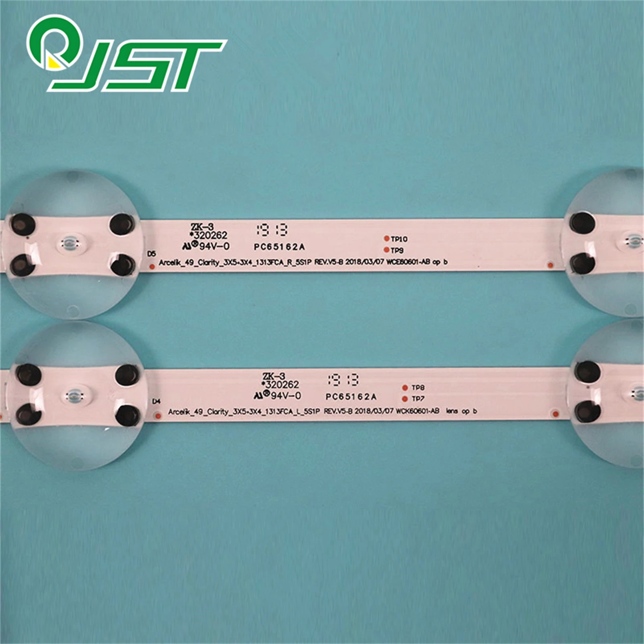 6pcs 3x 49_Clarity_3X5 3X4_1313FCA_R_5S1P REV.V5-B WCE60601-AB Right 3X5+3X4_1313FCA_L_4S1P REV.V5-B WCK60601-AB LEFT 49VLX7010