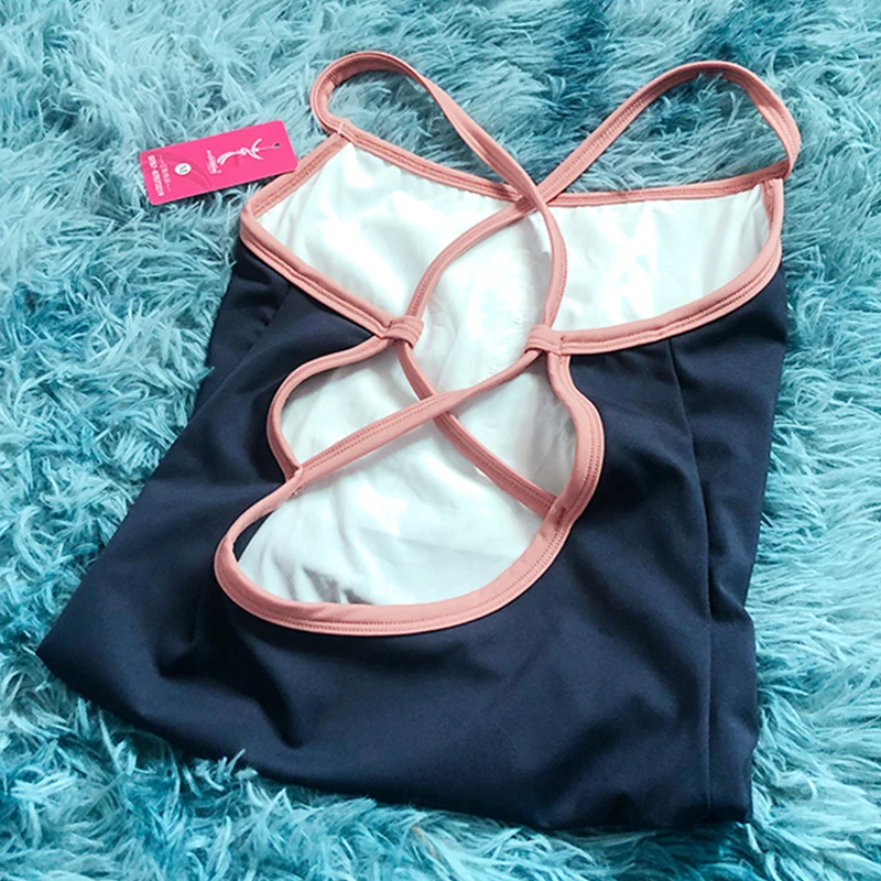 Ink blue with pink