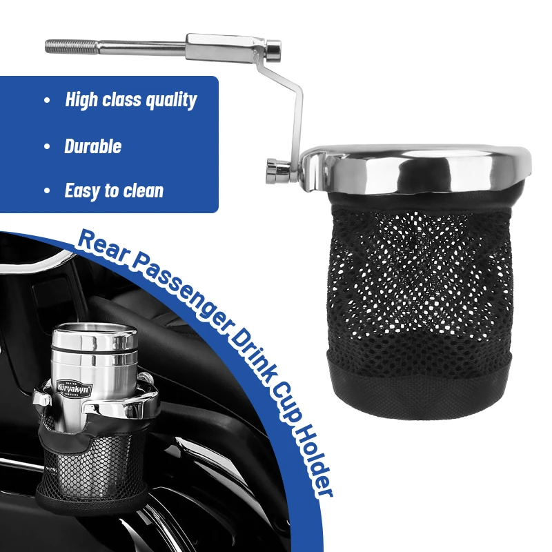 Motorcycle Rear Bottle Cup Goldwing Passenger Cup Passenger Drink